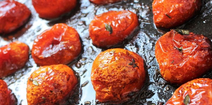 tomates confites recettes de tomates