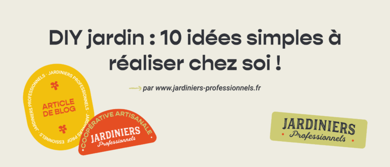 DIY récup jardin