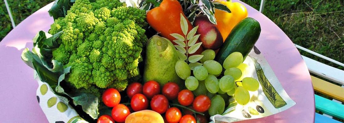 Fruits et légumes de saison en août